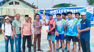 Turnamen Volly Ball Piala Kepala Desa Tanjungmekar Cup 2025 Dalam Rangka HUT RI Ke-80